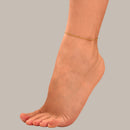 Gold 3B Ankle Chain