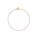 Roxane Amethyst Anklet