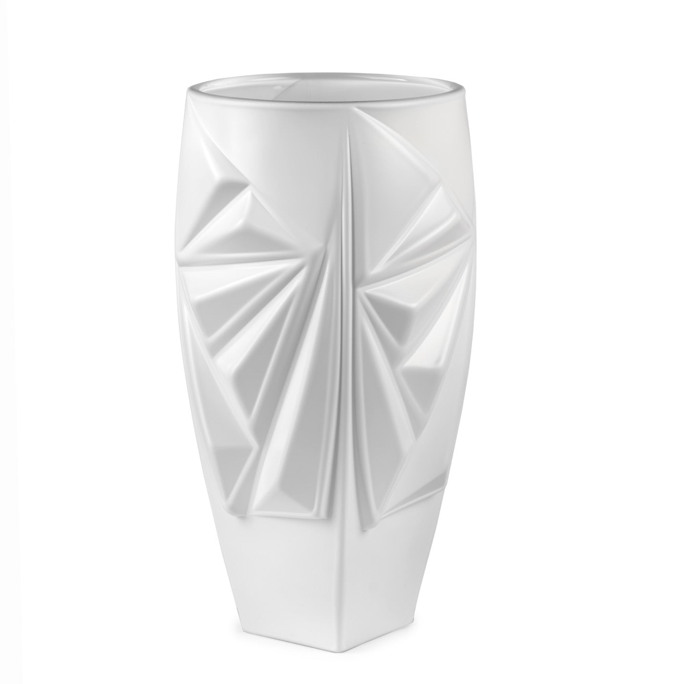 Iceberg - Vase - H30 Cm - Blanc