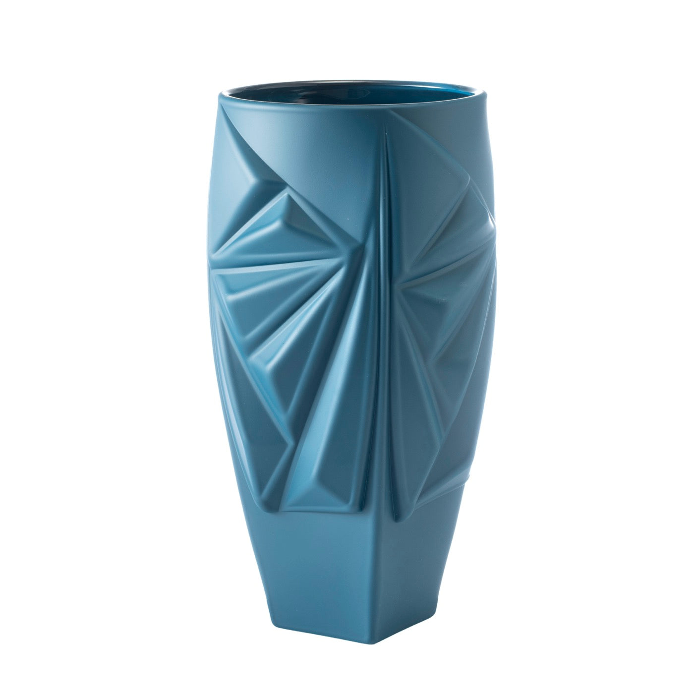 Iceberg - Vase - H30 Cm - Bleu Marine