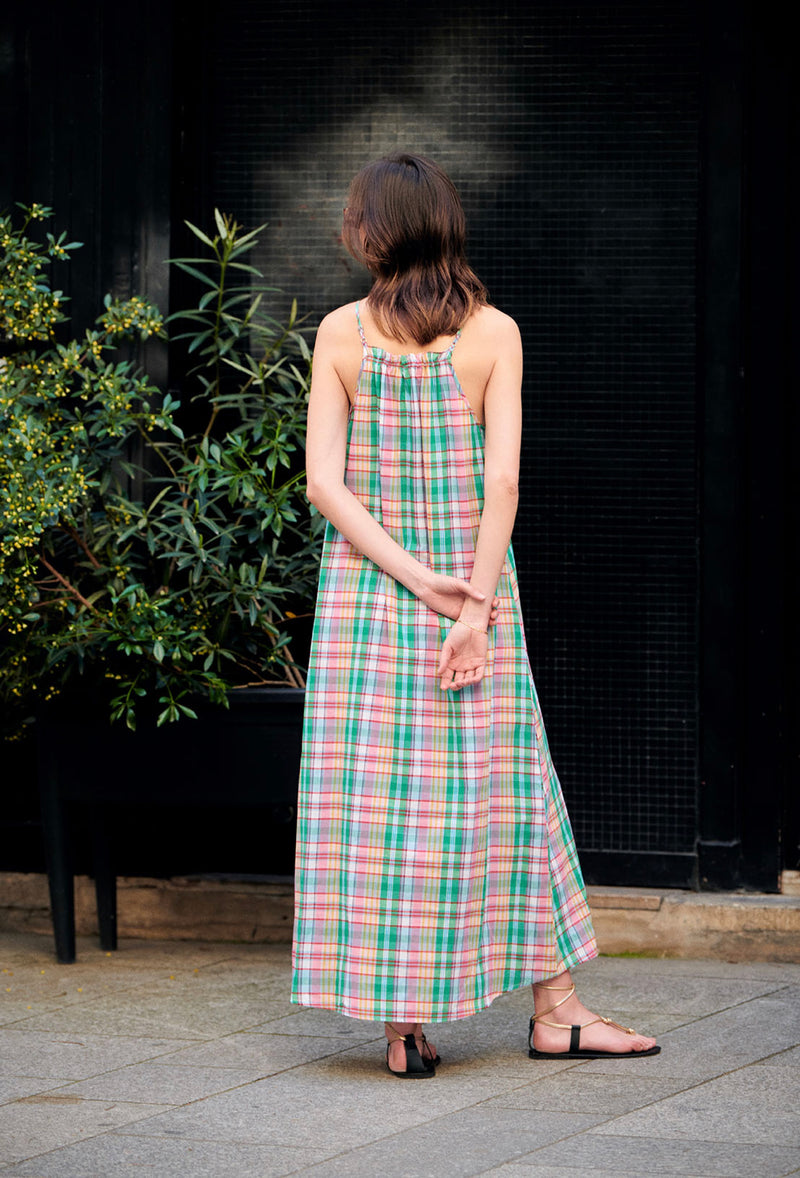 Robe Bretelles Priscilla - Vert