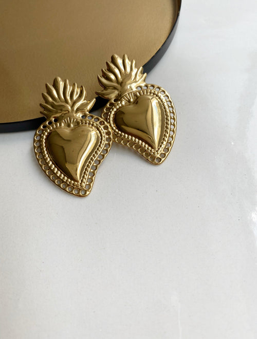 Boucles d'oreilles Lou