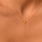 Collier "Tara" Or Jaune 375/1000