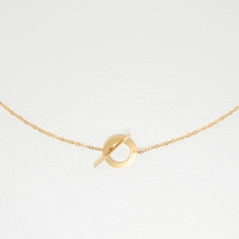 Collier "Tara" Or Jaune 375/1000