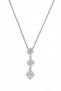 Collier D0,10/12 - Or Blanc 375/1000
