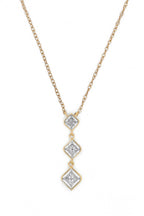 Necklace D0.10/12 - 375/1000 Yellow Gold