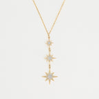 Collier Mon Étoile - Or Jaune & Zirconium