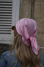 Foulard Stampato Naya - Rosa