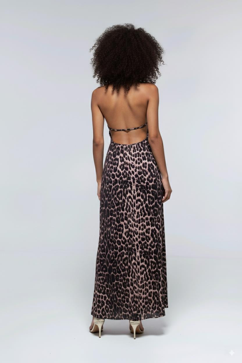 Kylie Dress - Leopard