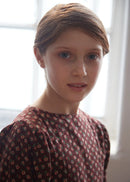 Robe Celeste chocolate floral - Sélection Caramel à retrouver sur amaetc.com, concept store eco friendly pour enfants