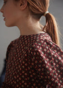Robe Celeste chocolate floral - Sélection Caramel à retrouver sur amaetc.com, concept store eco friendly pour enfants