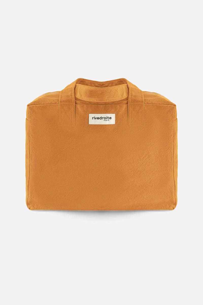Célestins Le Sac 24 Heures - Coton Recyclé Orange Turmeric
