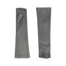 Mitaines Célia Cuir Doublé Soie - Noir - Femme