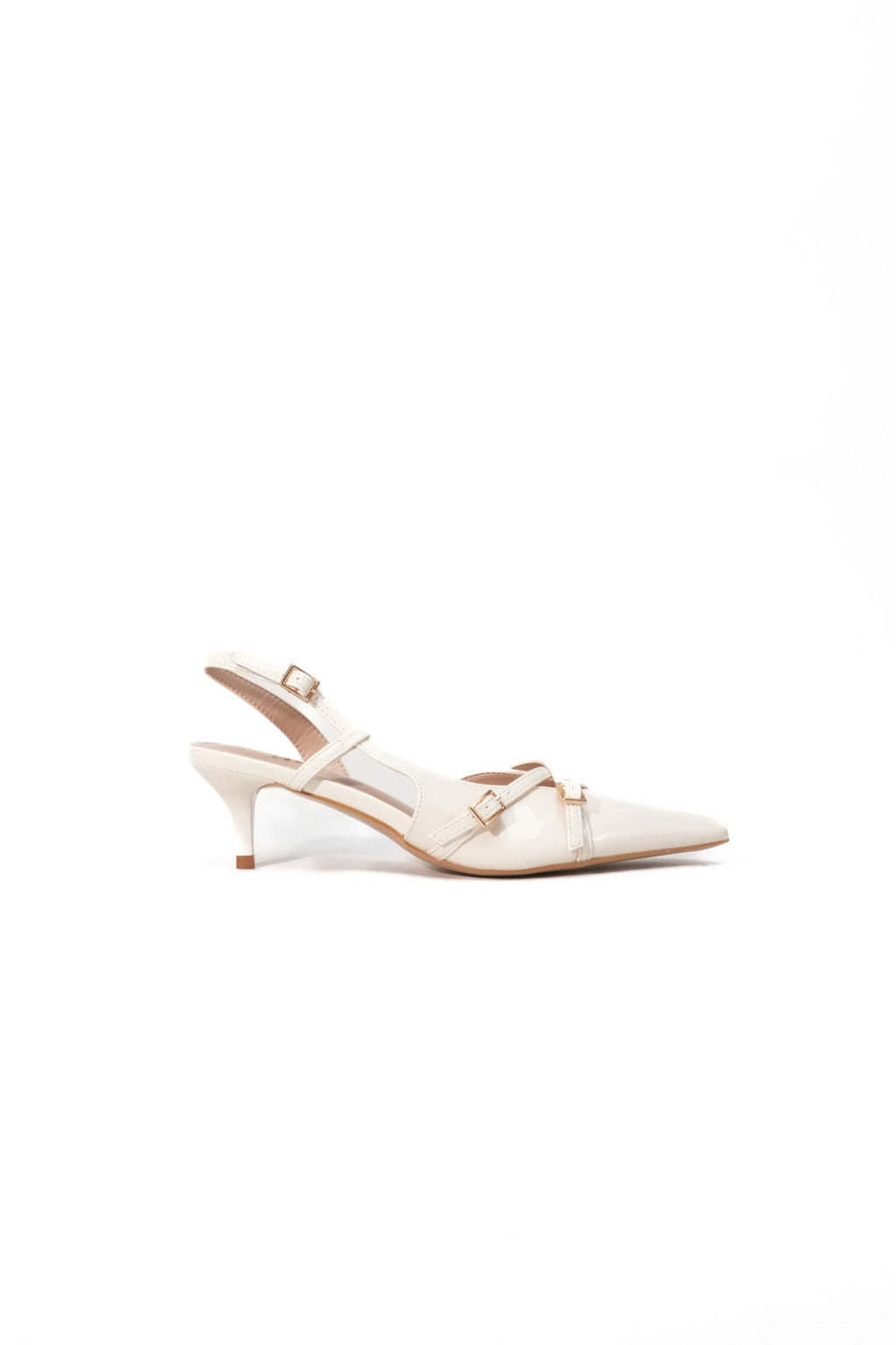 Escarpins Brides Célia - Blanc