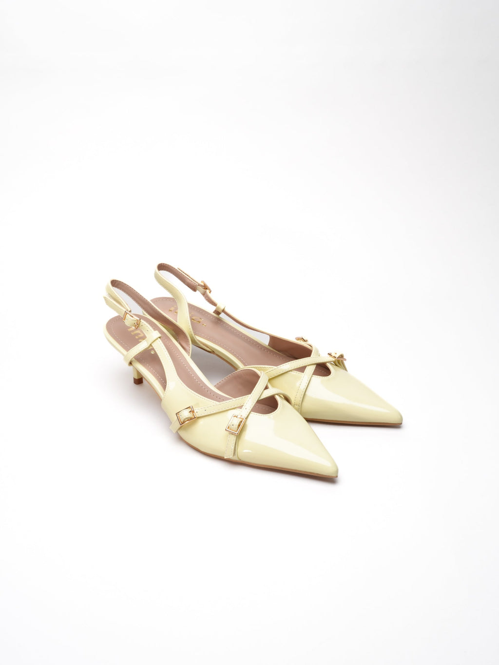 Escarpins Brides Célia - Jaune