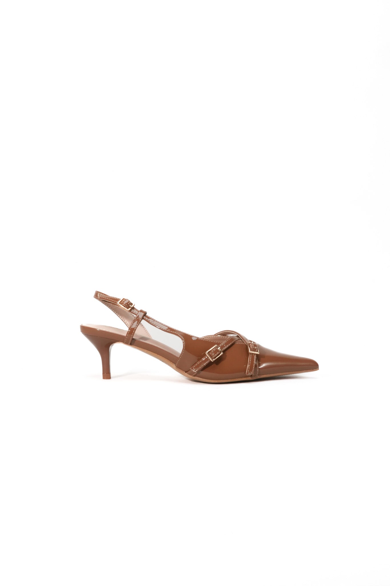 Escarpins Brides Célia - Marron