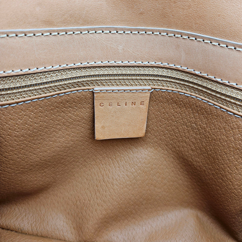 Céline Baguette Vintage Macadam Beige