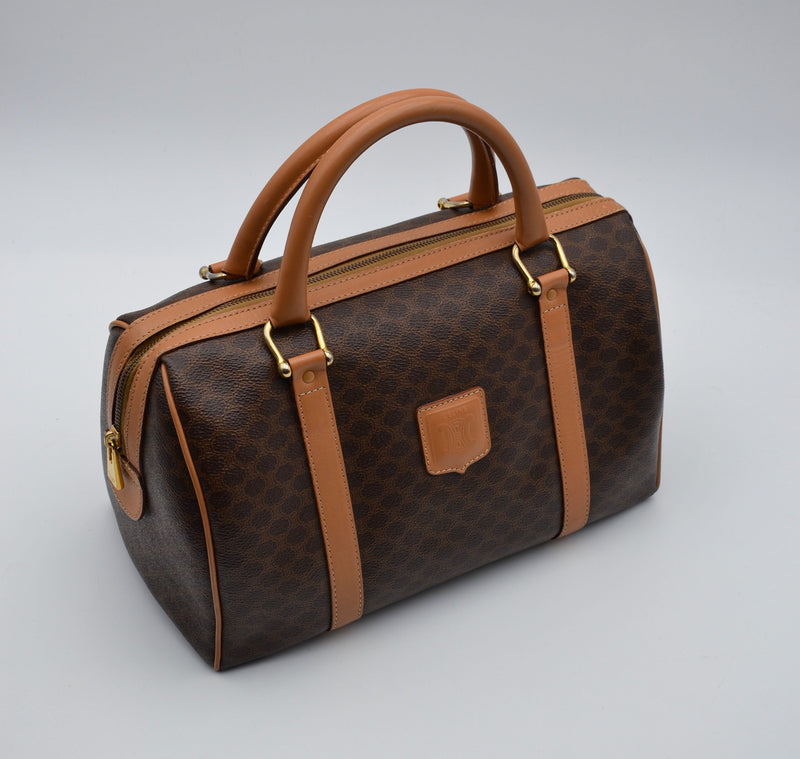 Céline Boston Macadam Vintage Shoulder Bag