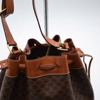 Céline Macadam Bucket Bag