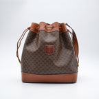 Céline Macadam Bucket Bag