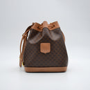 Céline Bucket Toile Macadam Vintage Small