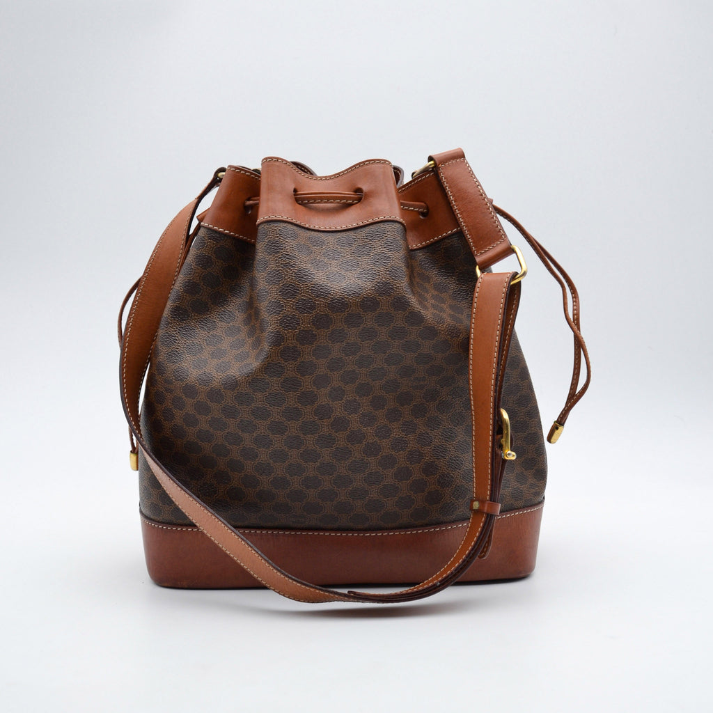Céline Macadam Bucket Bag