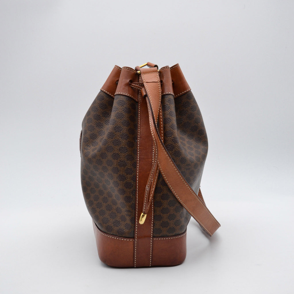 Céline Macadam Bucket Bag