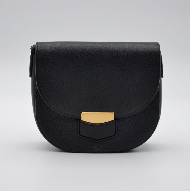Sac Céline Trotteur Cuir Noir