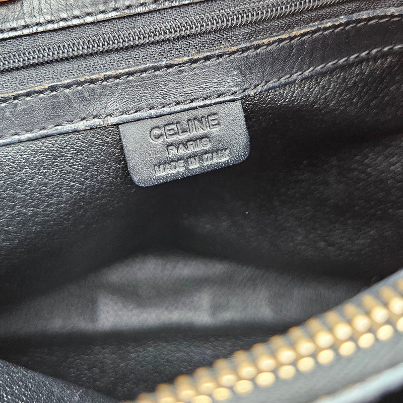 Céline Tote Vintage Macadam Negro