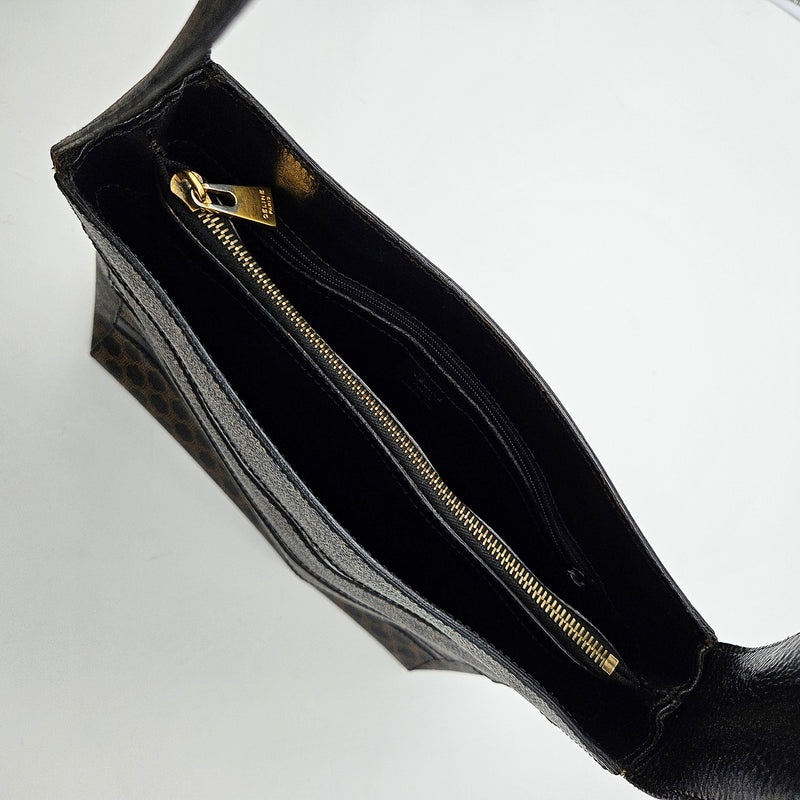 Céline Tote Vintage Macadam Negro