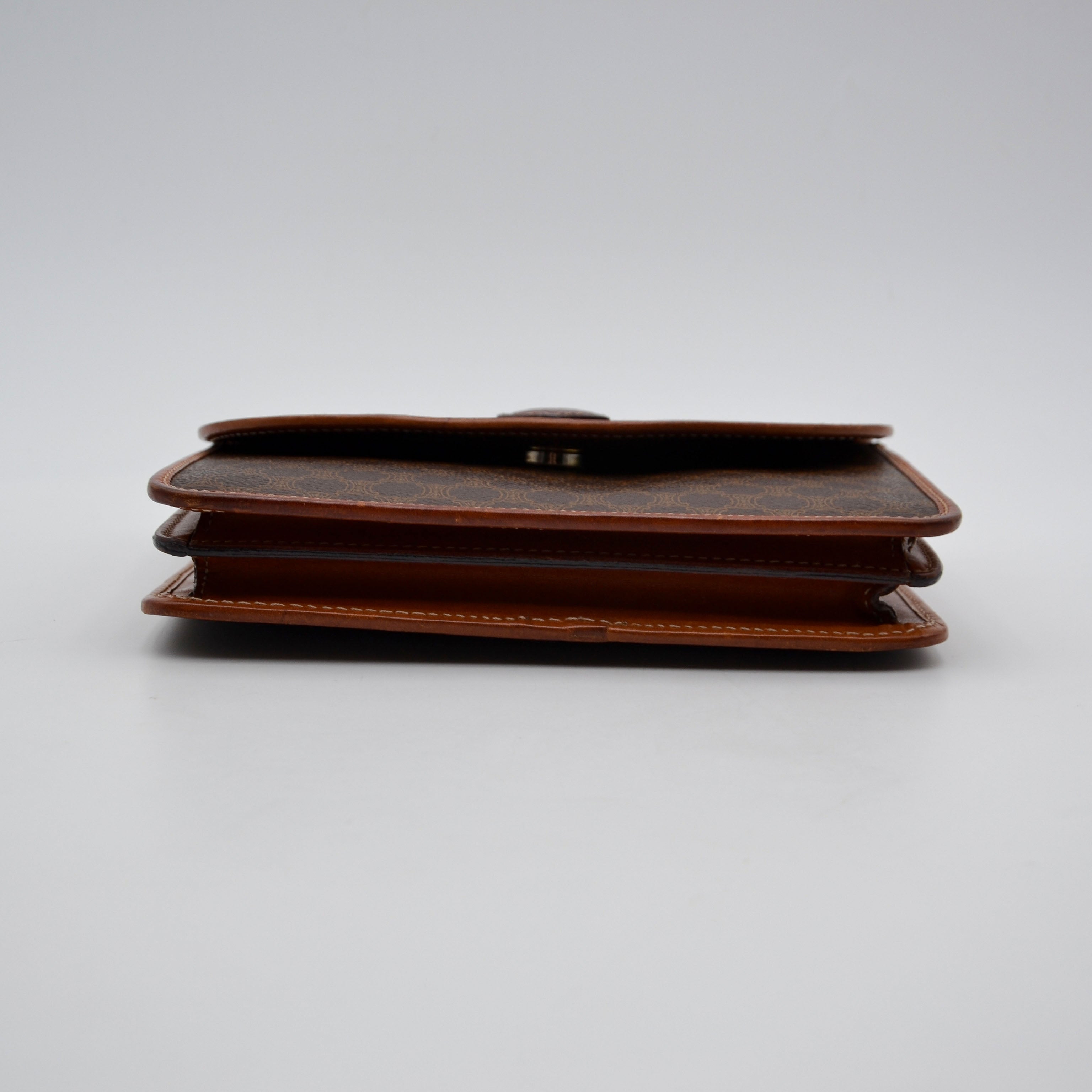Céline Crossbody Bag Macadam Canvas