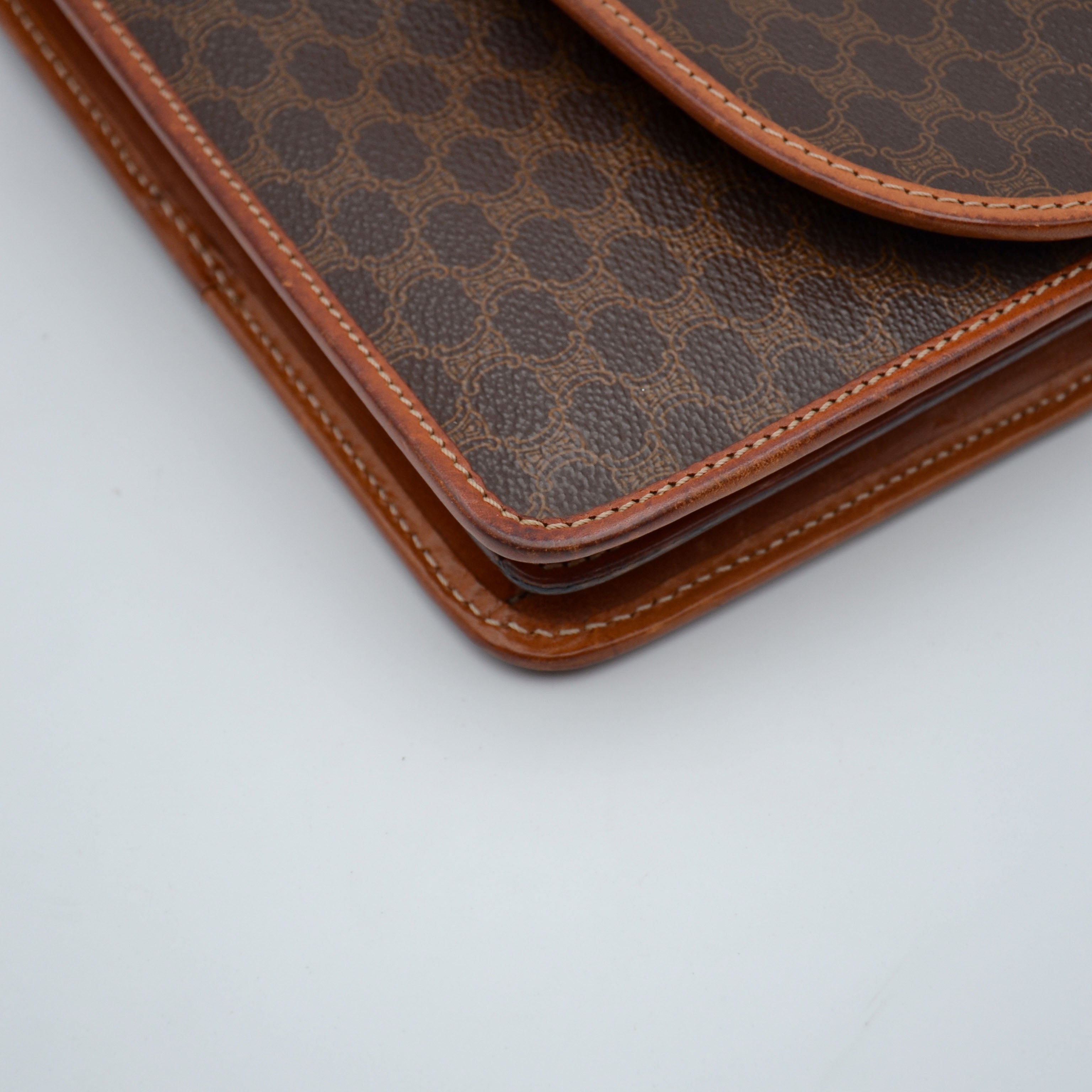 Céline Crossbody Bag Macadam Canvas
