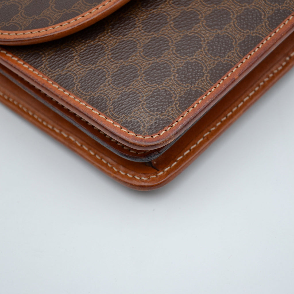 Céline Crossbody Bag Macadam Canvas