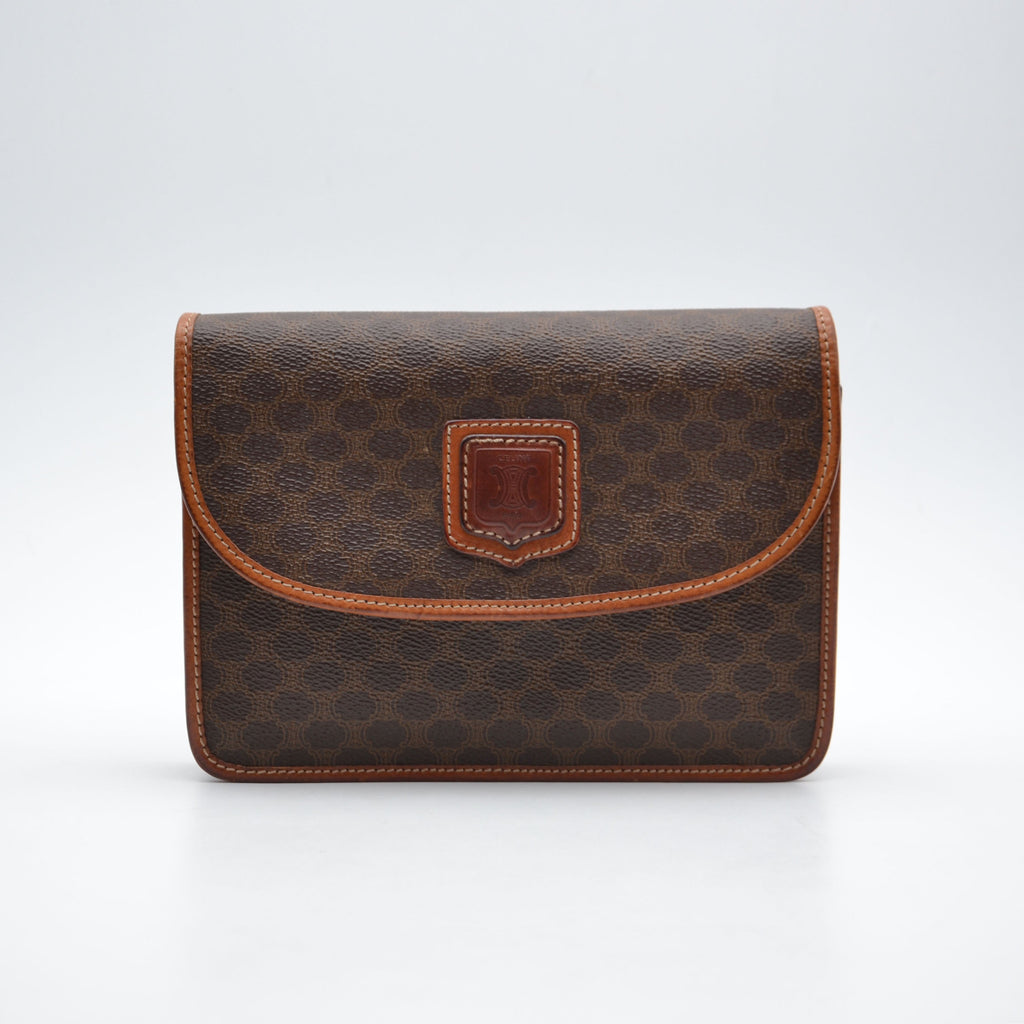 Céline Crossbody Bag Macadam Canvas