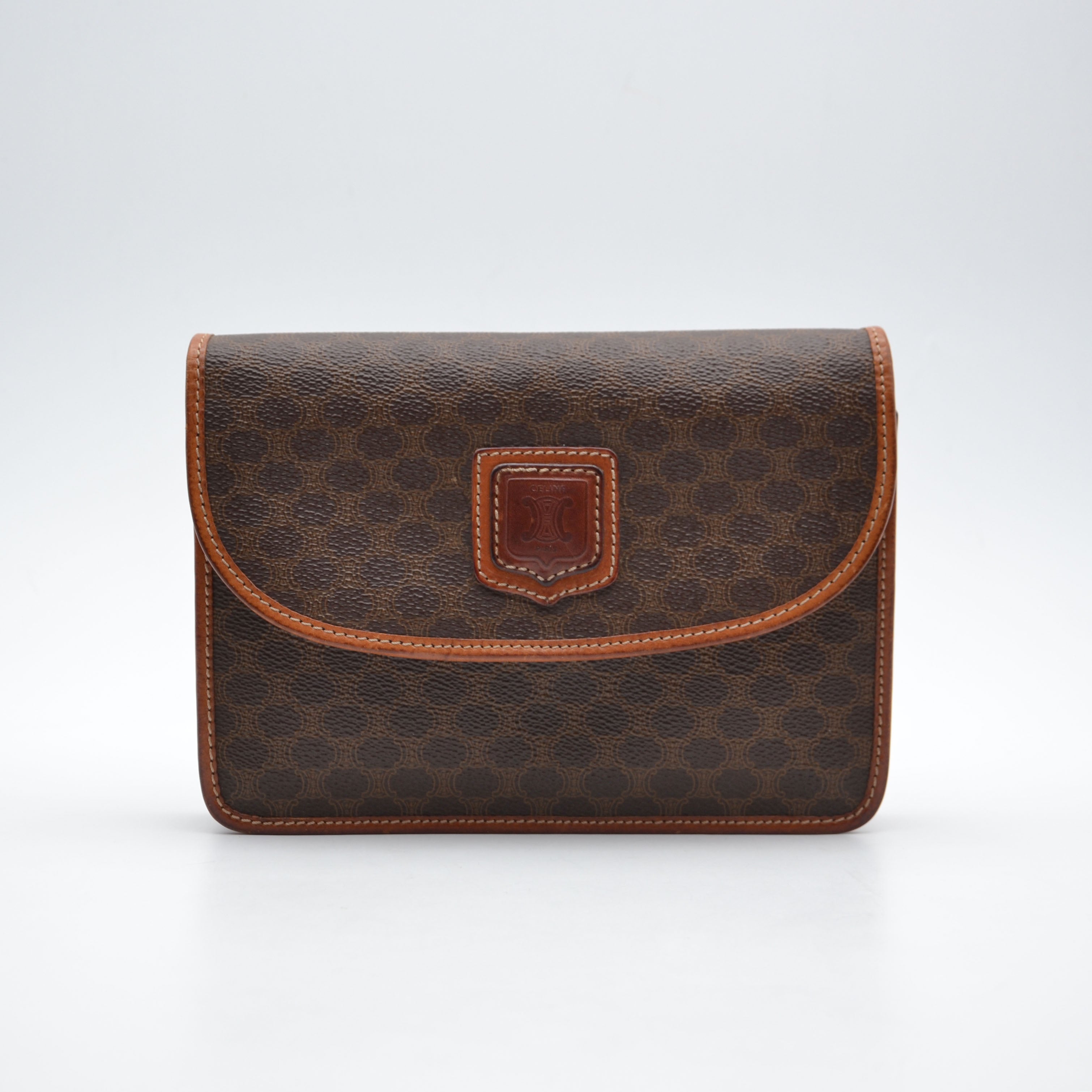 Céline Crossbody Bag Macadam Canvas