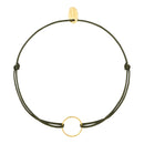 Bracelet Cordon Cercle Kaki