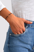 Bracelet Cordon Cercle Kaki