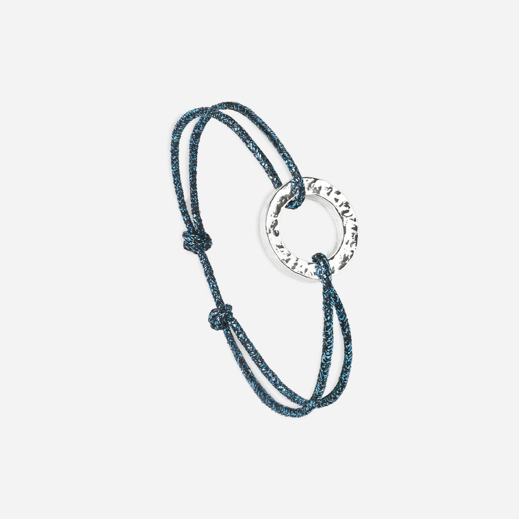 Amart Bracelet - Glittery Navy Blue