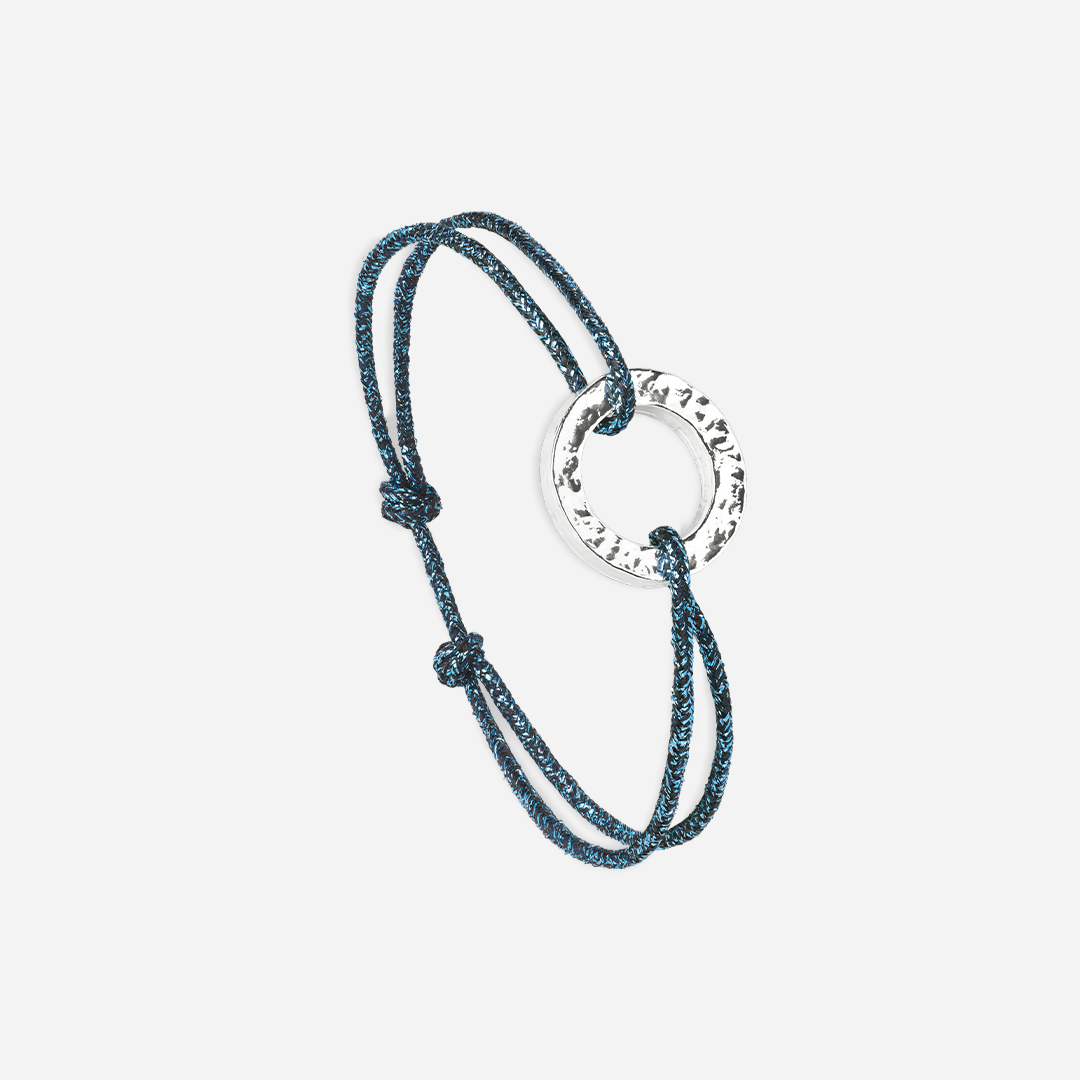 Amart Bracelet - Glittery Navy Blue