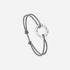 Vortex Bracelet - Glittery Anthracite Gray