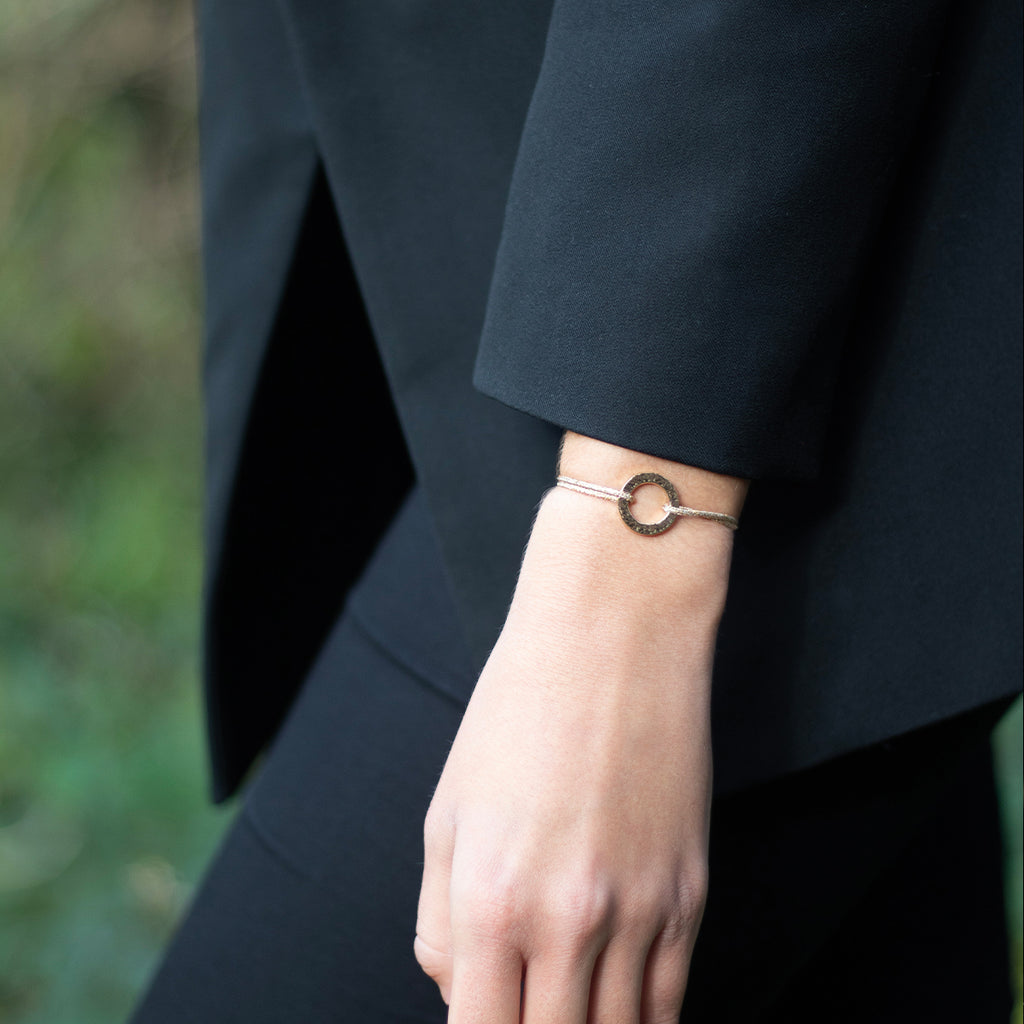 Resonance Bracelet - Glittery Gold
