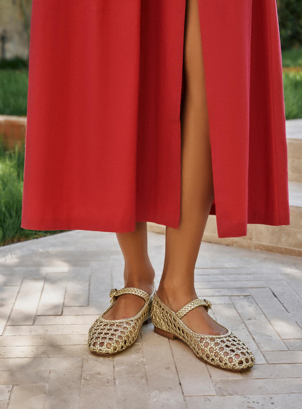 Claudette ballerinas - Gold