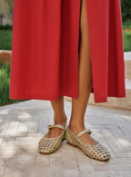 Claudette ballerinas - Gold