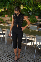 Pantalon Capri Noémie - Noir