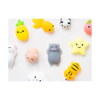 Mini Squishy Gato Gris Durmiendo - Antiestrés