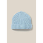 Cp Embroidery Cashmere Ribbed Beanie