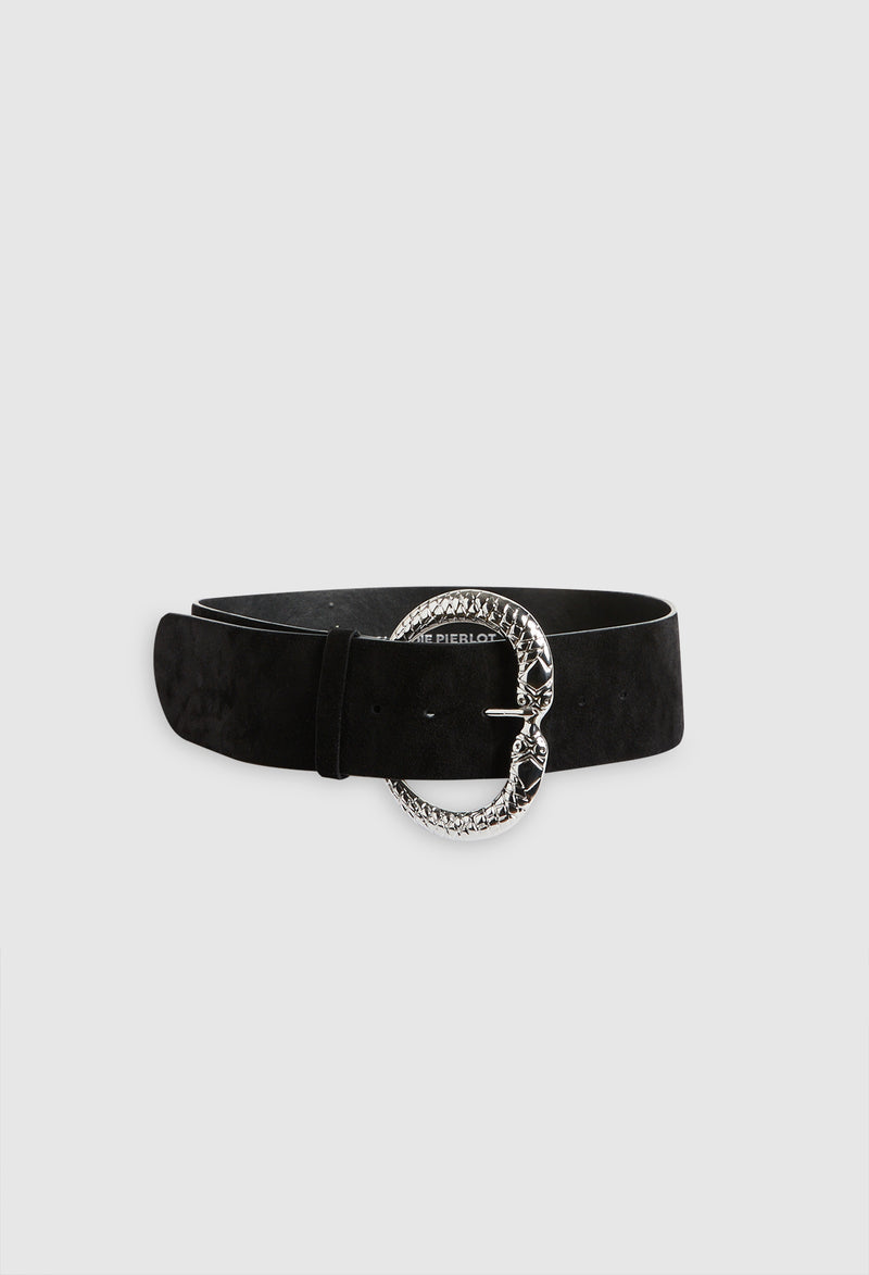 Claudie Pierlot - Ceinture Aserpentdaim - Noir