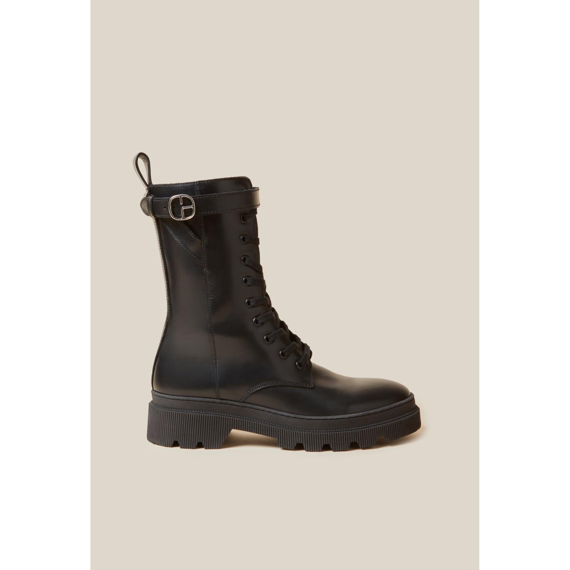Bottines Hautes Rangers Cuir