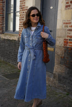 Rosalie Denim Long Dress