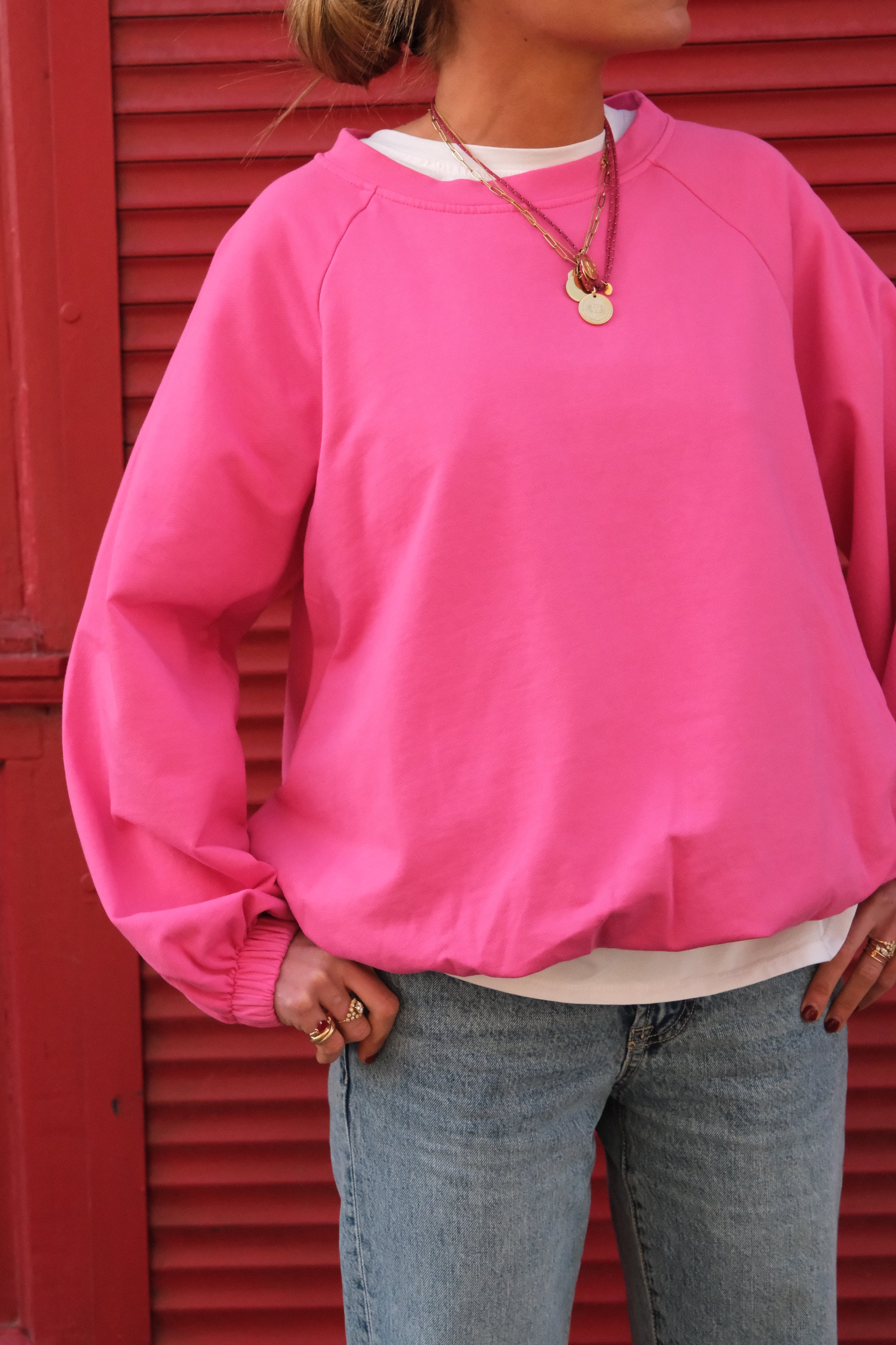 Sudadera Arthus Rosa